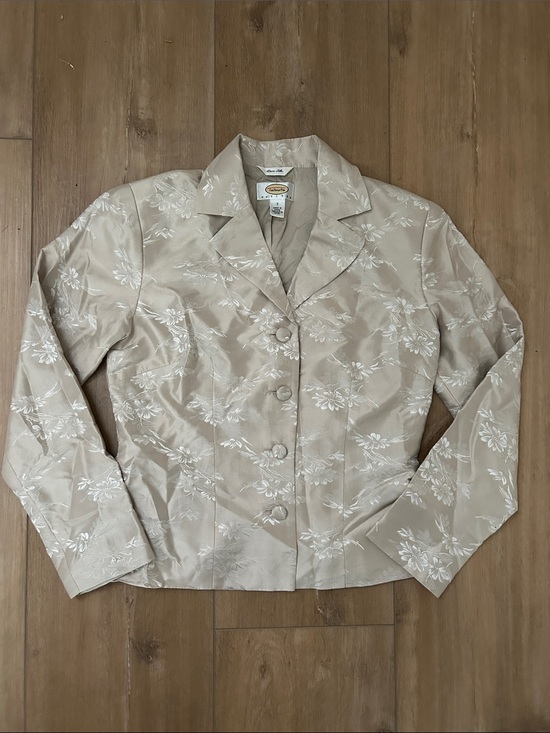 Talbots Jackets & Blazers - TALBOTS Petites PURE SILK Blazer Jacket